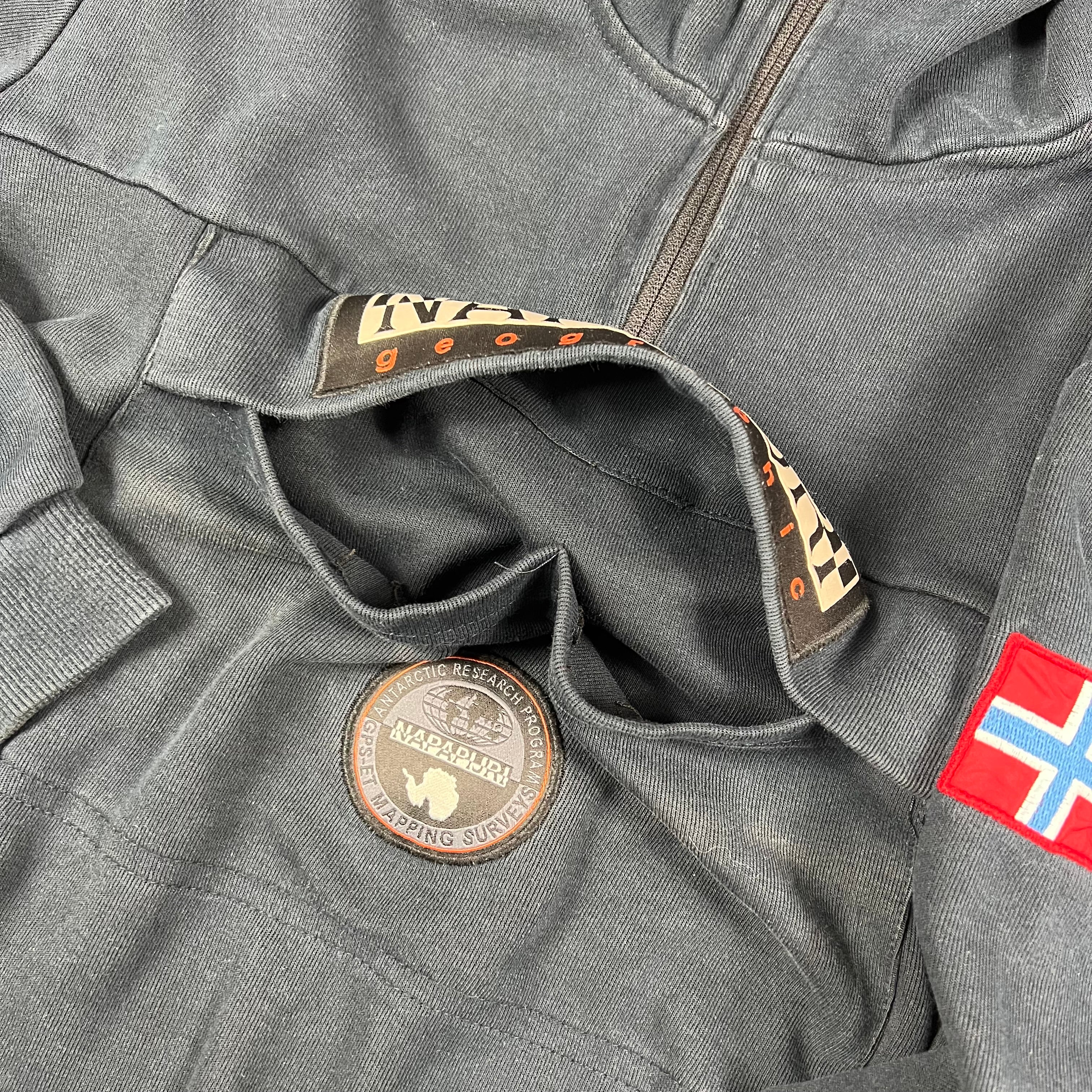 Napapijri Halfzip Hoodie (L)