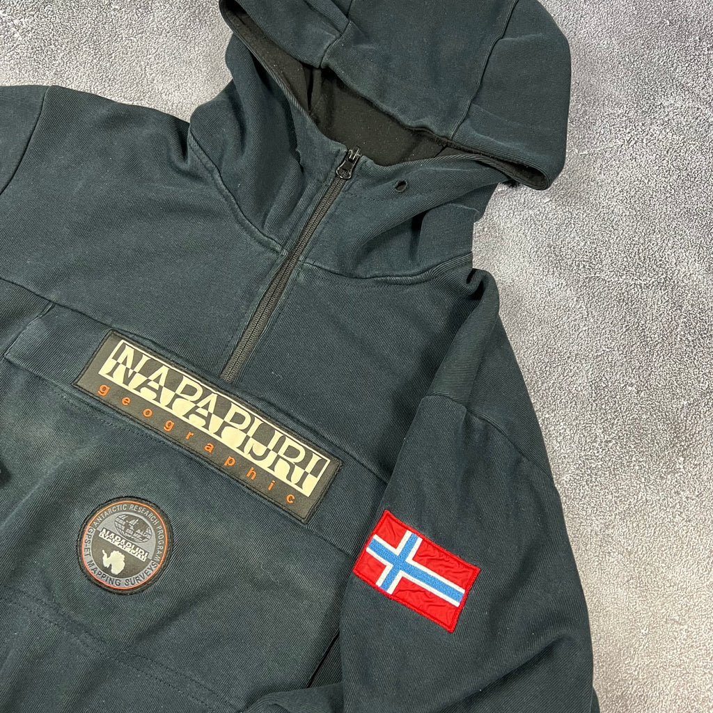 Napapijri Halfzip Hoodie (L)