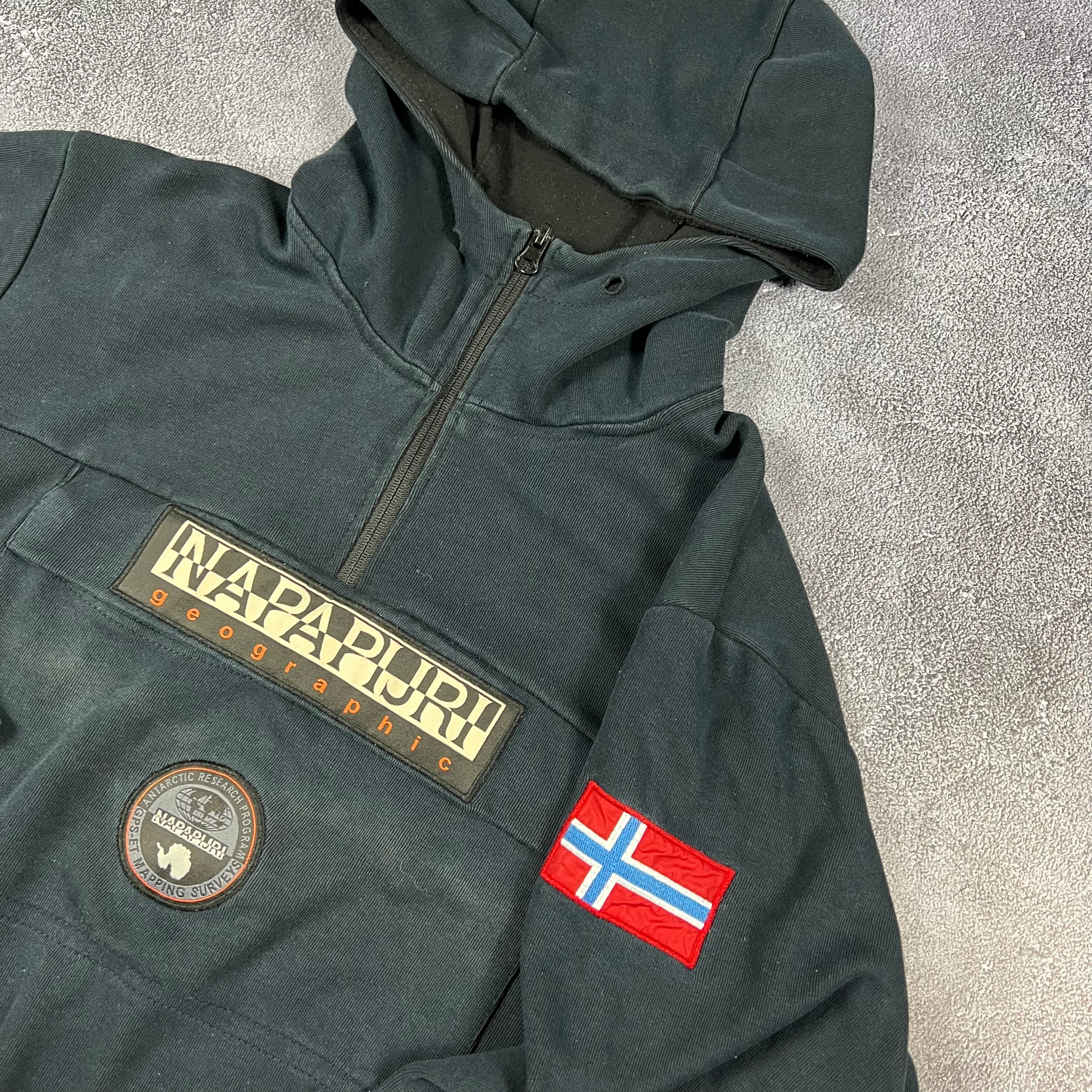 Napapijri Halfzip Hoodie (L)