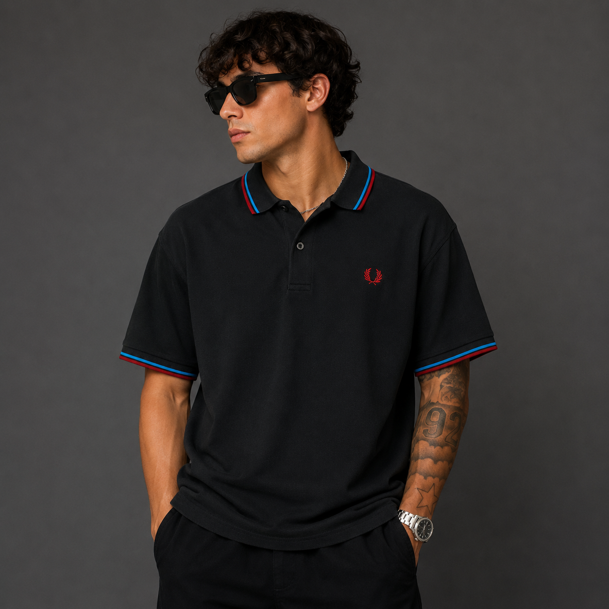 Fred Perry Poloshirt (L)