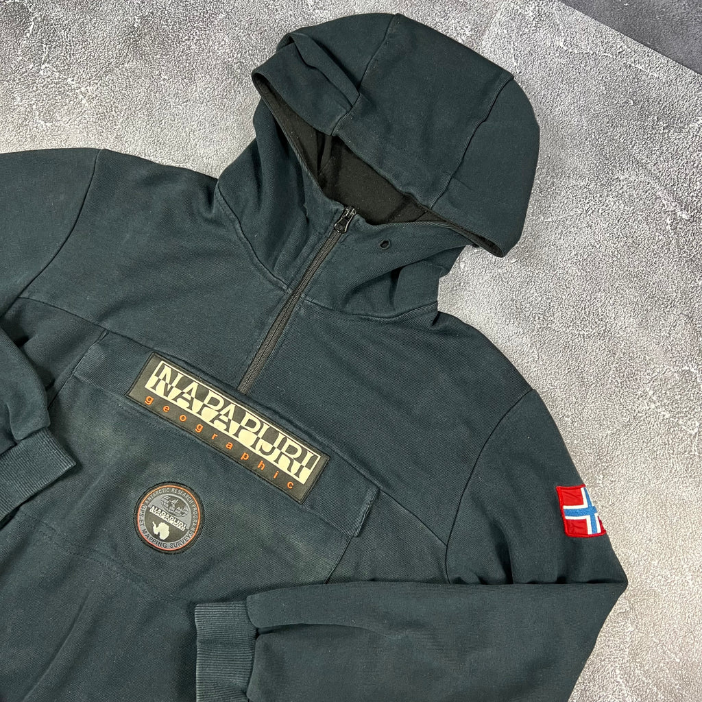 Napapijri Halfzip Hoodie (L)
