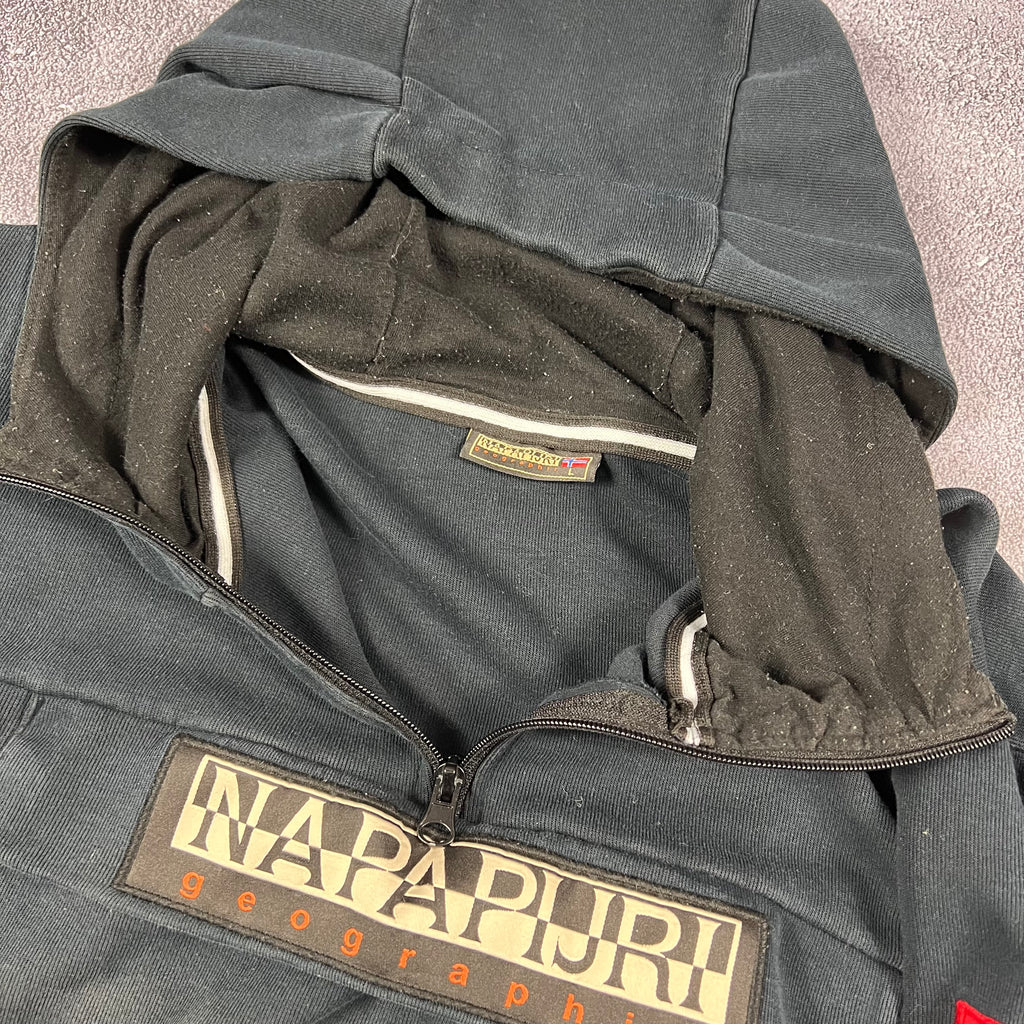 Napapijri Halfzip Hoodie (L)